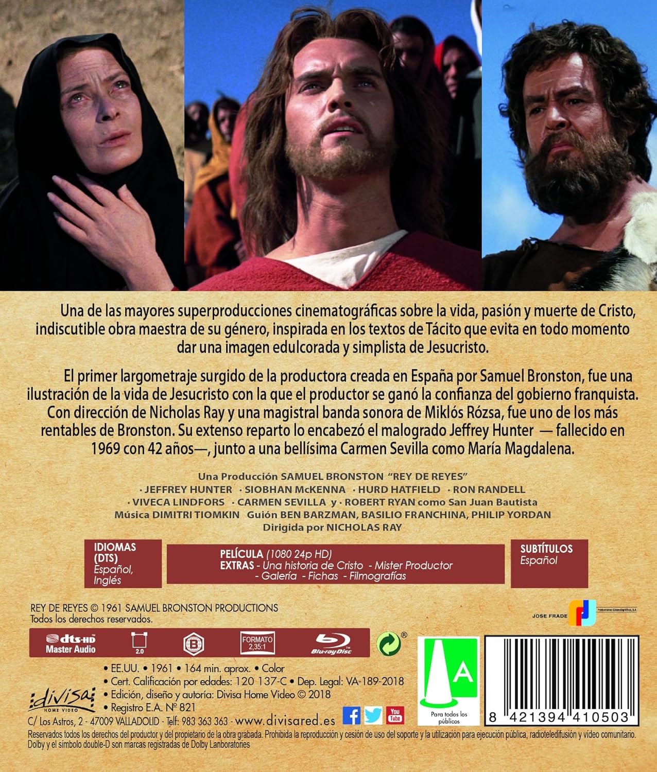 Rey de reyes (1961) - [Blu-ray]